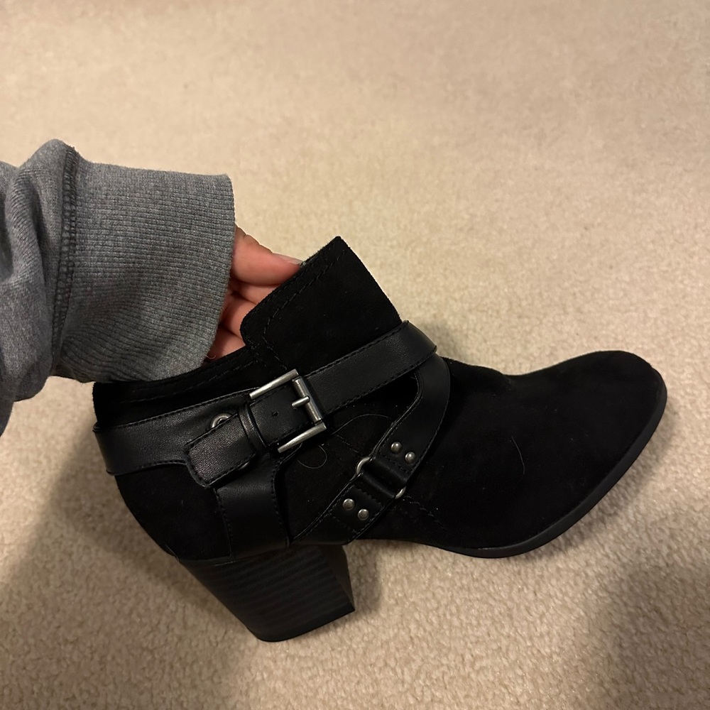 Black booties